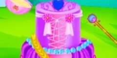 👑 Princess Dress Cake – Fondant Cakes Fit for Royalty!